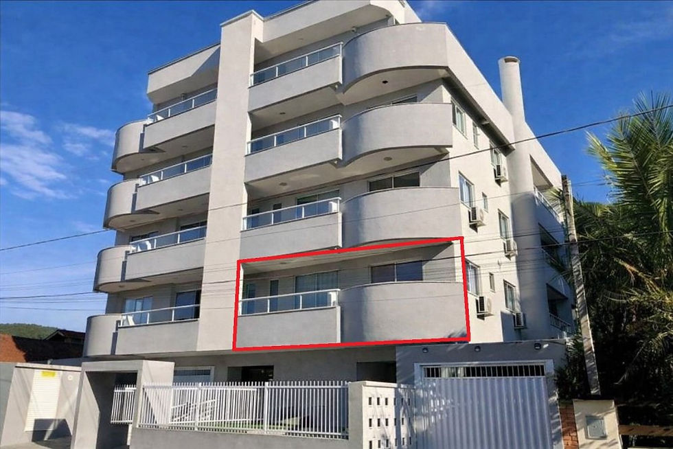 Apartamento em Bombas 2 quartos