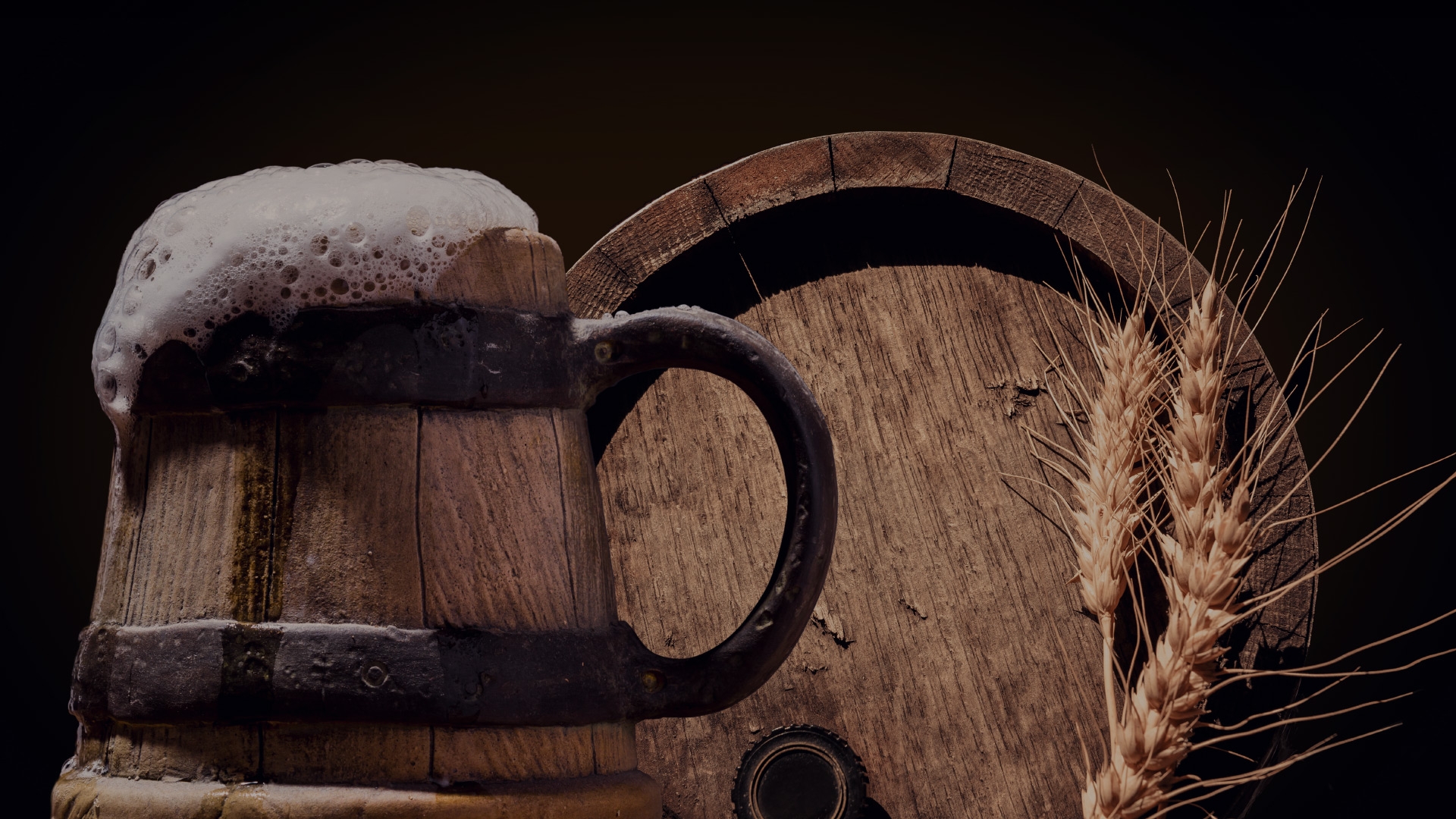 Arranged Food and Objects