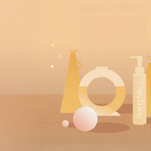 Little stardust illustration