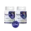 Miniaturbild: Doppelpack Hashifit Basis2 für den Schlaf mit 0,5mg Melatonin pro Kapsel