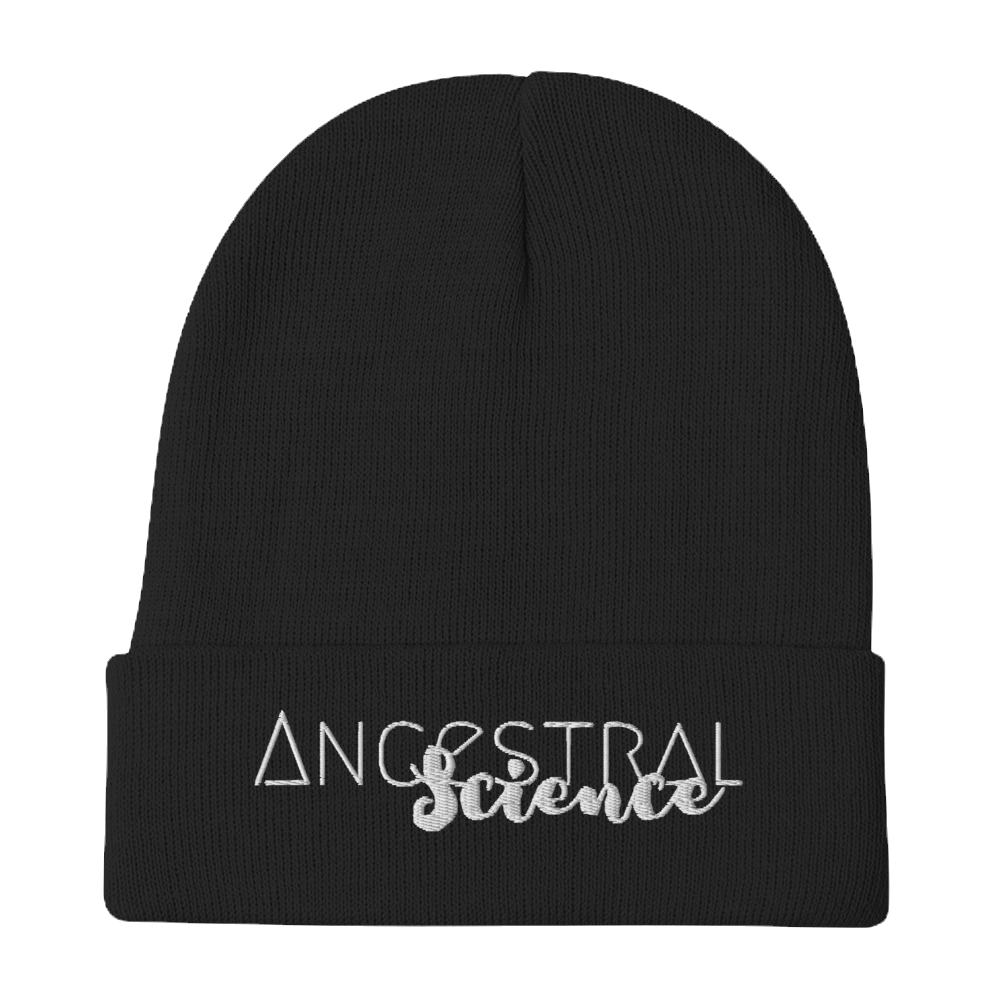 AncestralScience. Embroidered Beanie