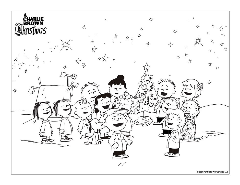 Peanuts Coloring Sheets | Peanuts