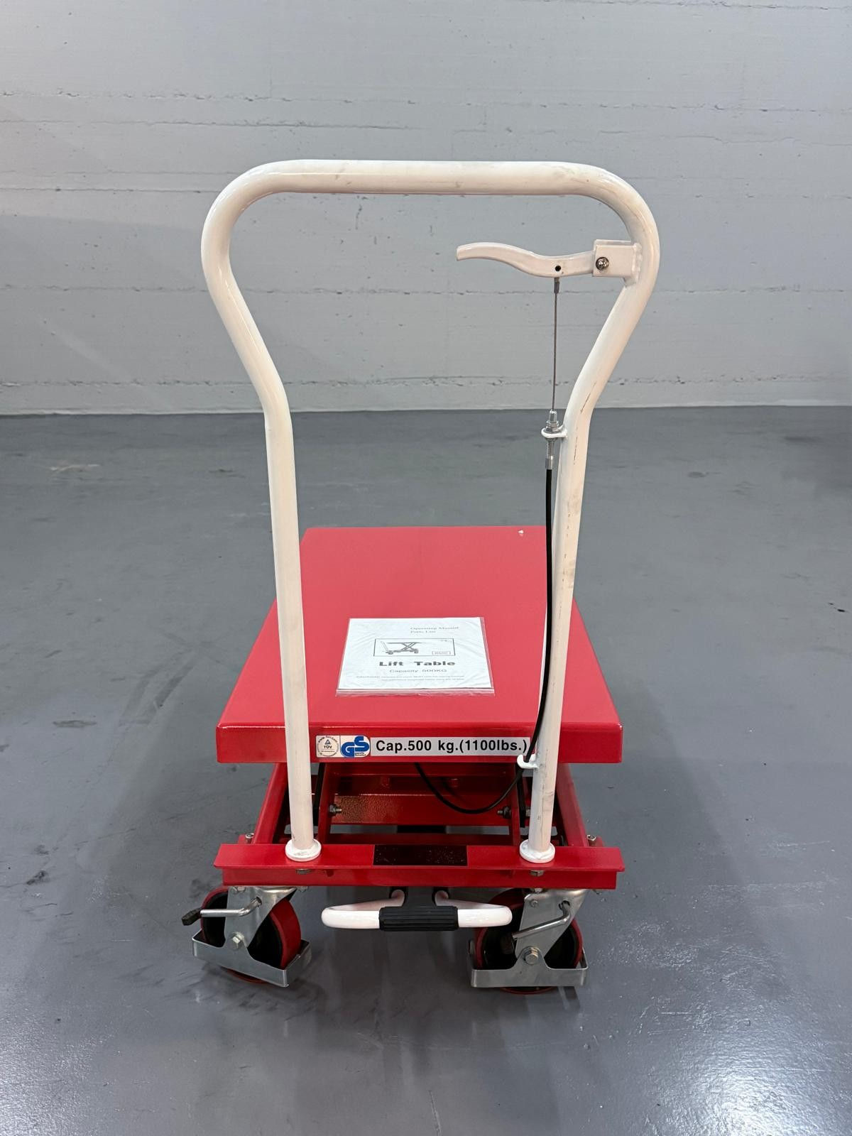 Gebrauchter Hubtischwagen BS50, hydraulisch, 500 kg Traglast, LIQ-00087