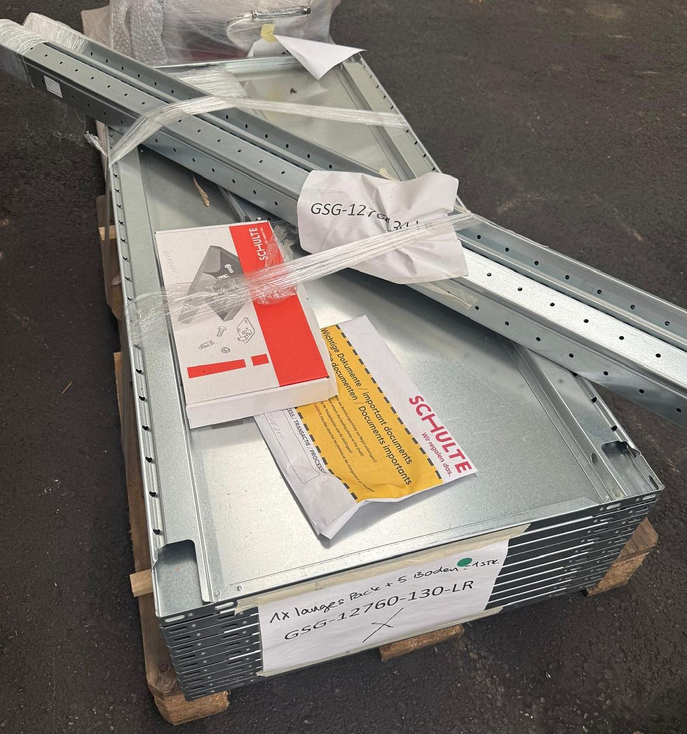 Komplettregal Multiplus 150, Verzinkt, Basisregal, 2000 x 600 x 1300 mm