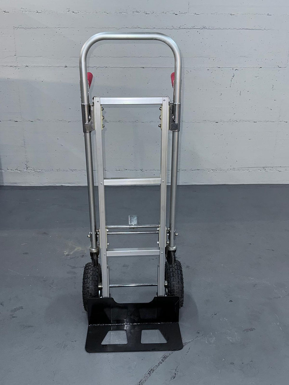 Miniature : Professionelle Sackkarre aus Aluminium für Lager und Transport