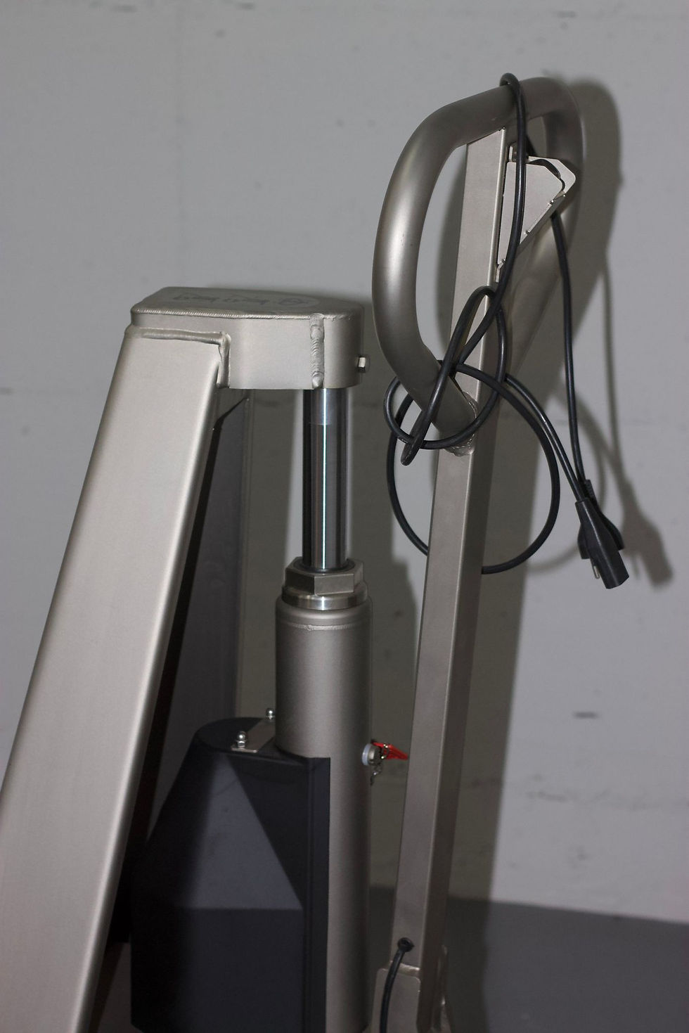 Scherenhubwagen aus rostfreiem Stahl, Gabellänge 1200 mm