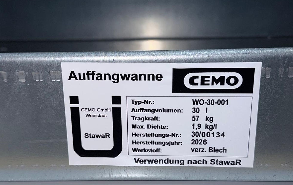 Miniature : Cemo Umweltschrank mit Wannenböden | bei Max Urech AG Outlet günstig kaufen