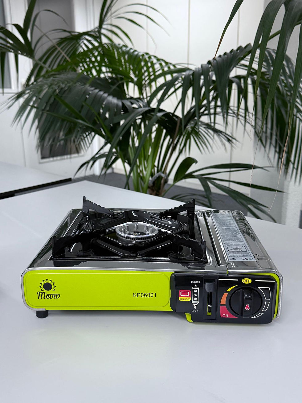 Tragbarer Gaskocher THUNDER mit Transportkoffer, 2,2 kW Leistung