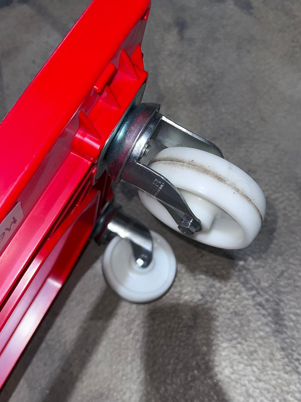 Miniature : Transportroller zu Euro-Stapelbehälter, 620 x 420 x 135 mm