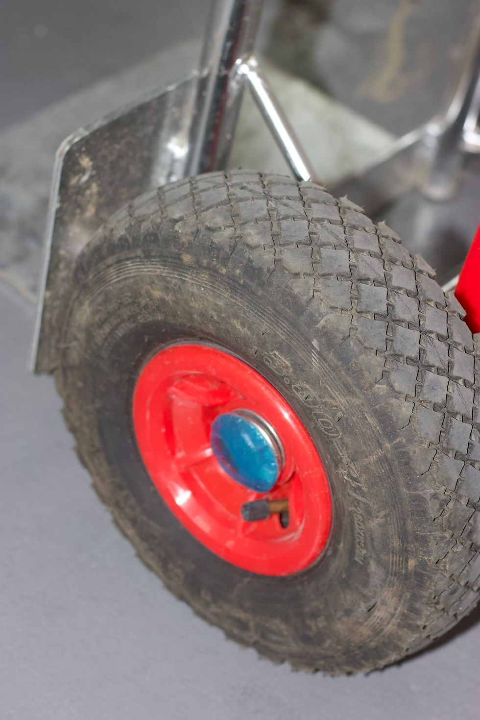 Miniature : Aluminium-Sackkarre mit Treppenrutsche