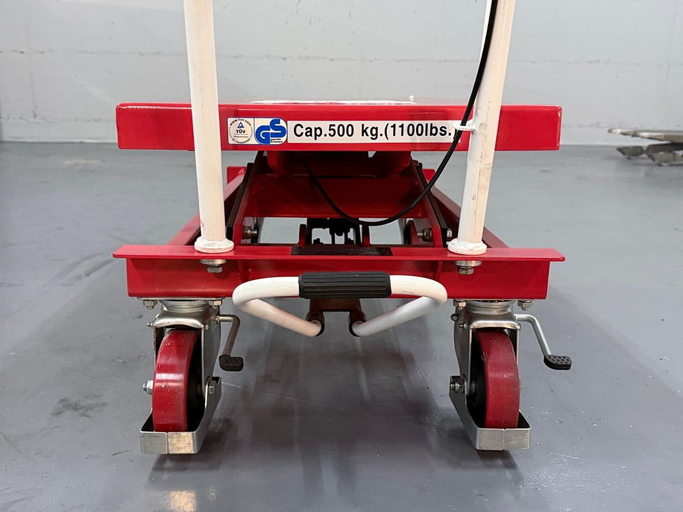 Miniature : Gebrauchter Hubtischwagen BS50, hydraulisch, 500 kg Traglast, LIQ-00087