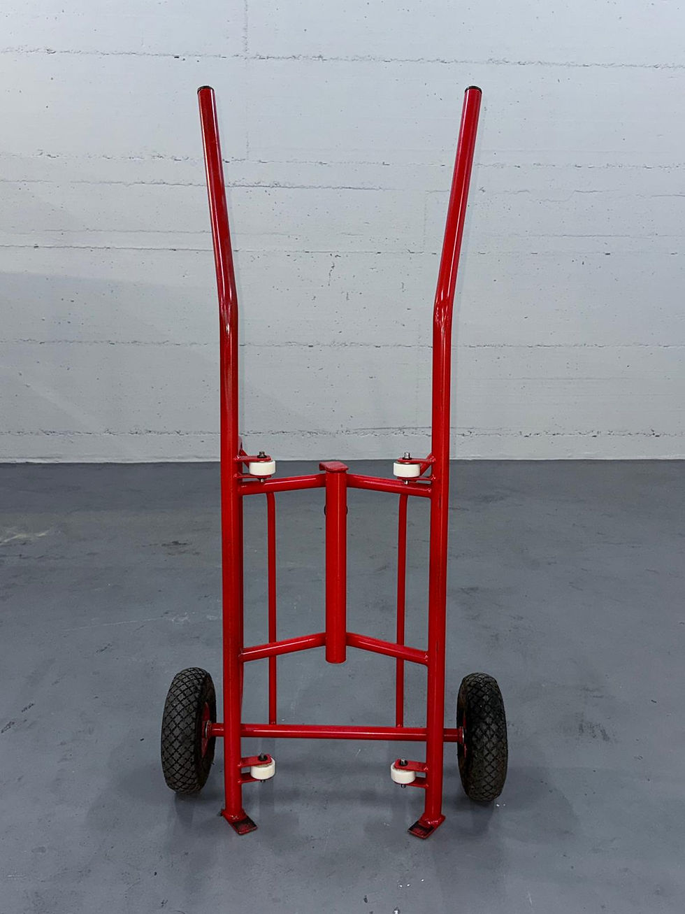 Manueller Fass-Transportwagen aus Stahl, 300 kg Tragkraft