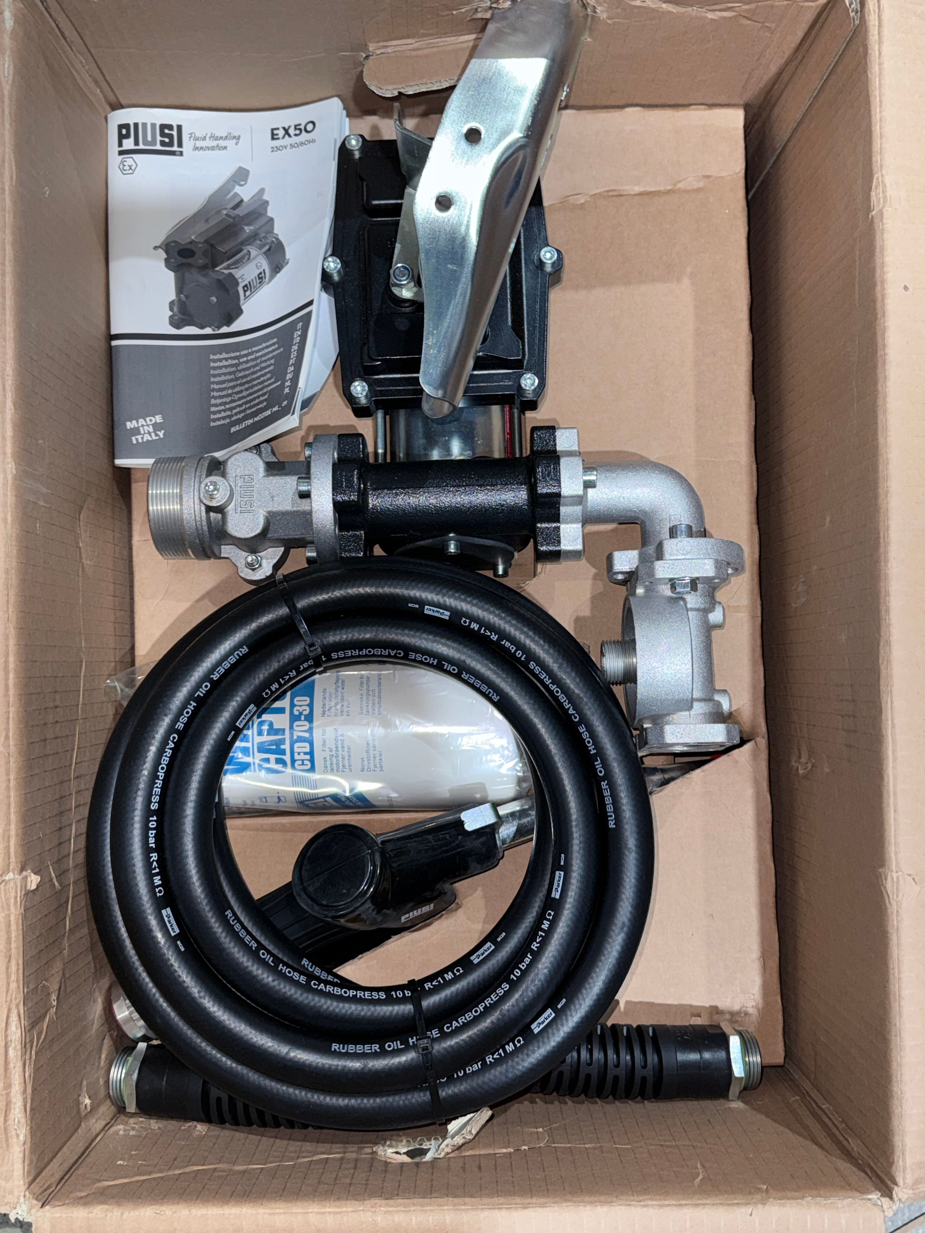 Benzinpumpe Cematic 50 EX - Komplettset