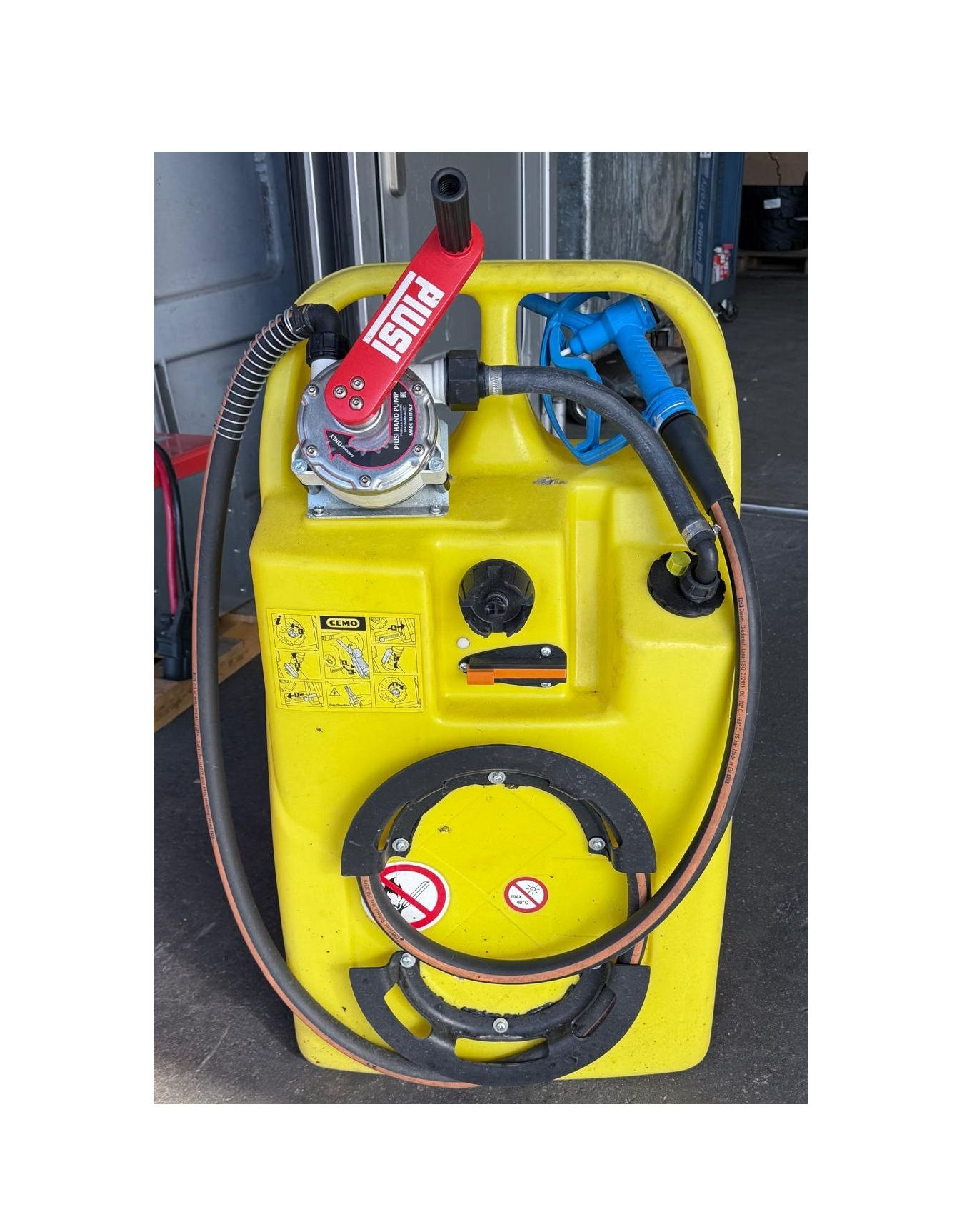 CEMO mobile AdBlue® Tankanlage 60 l mit Handpumpe