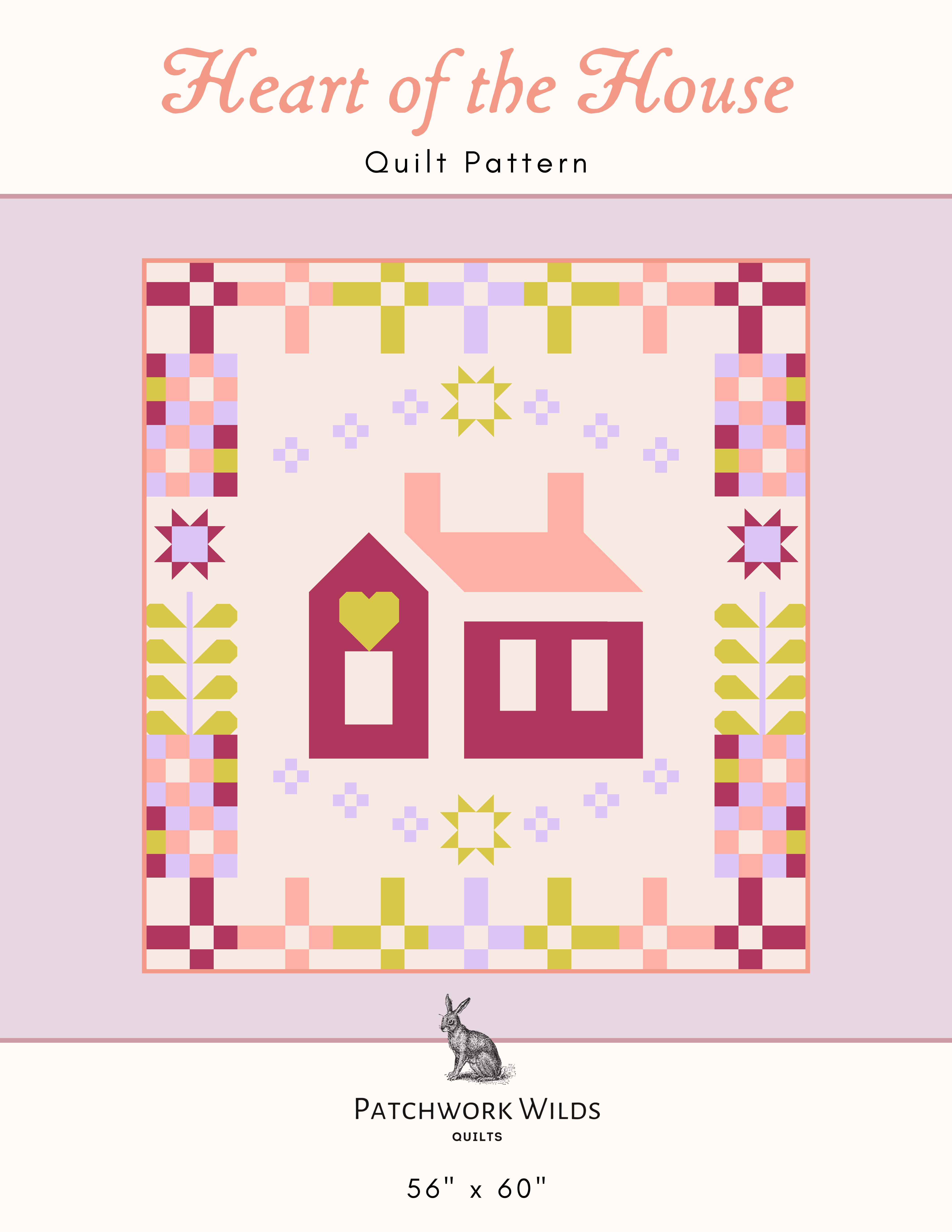 Heart of the House Quilt Pattern | Digital Download