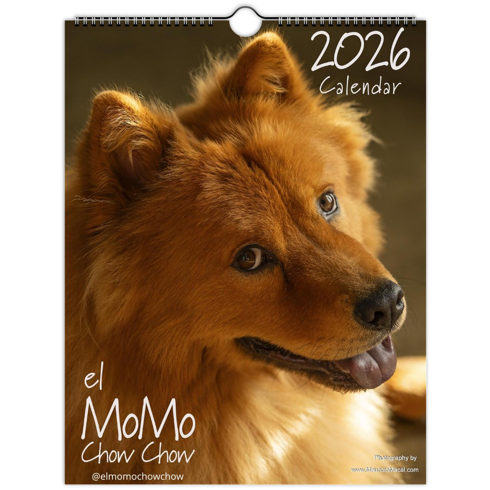 The 2026 Calendar of: el Momo Chow Chow