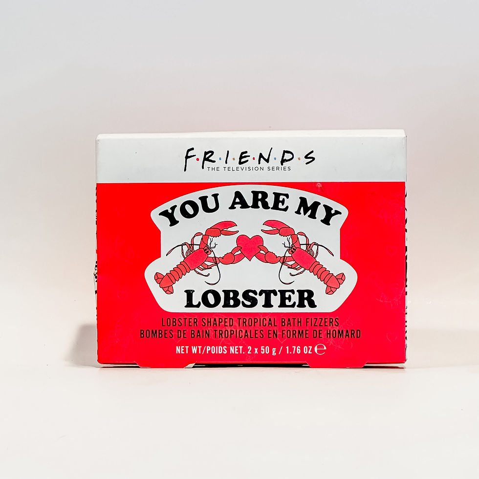 Friends You Are My Lobster Bath Fizzers - 2 Pack