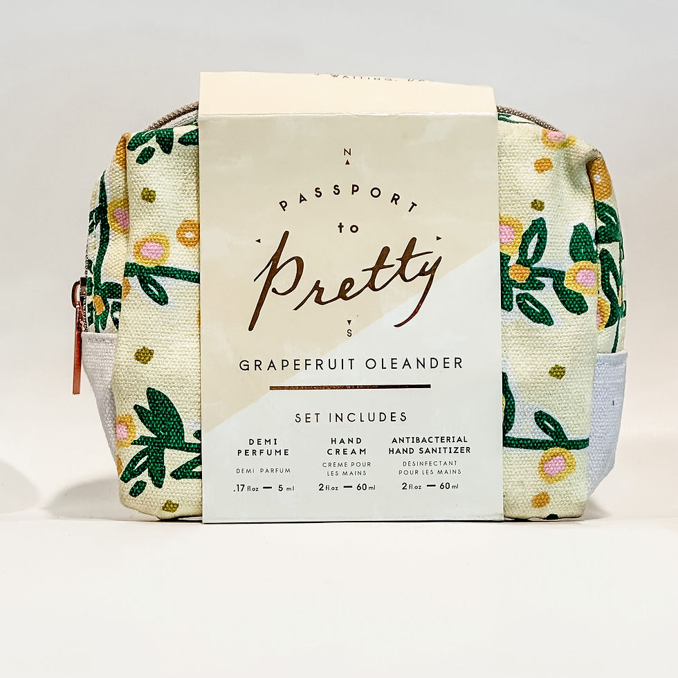 Passport to Pretty Grapefruit Oleander Gift Set