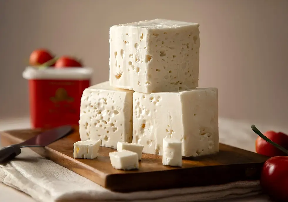 Küçük resim: Premium Tam Yağlı Beyaz Ezine Keçi Peyniri 2250 gr