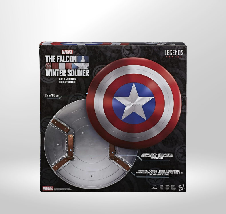 Thumbnail: Hasbro Marvel Legends Series Falcon Winter Soldier & Captain America Shield