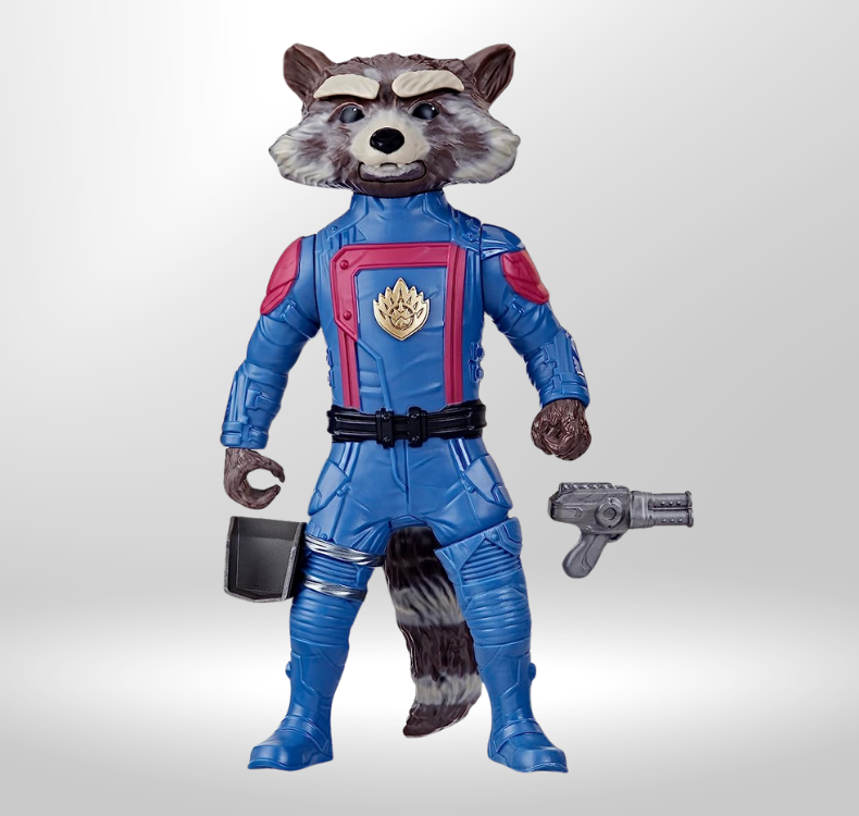 Thumbnail: Guardians of the Galaxy Vol. 3 Outrageous Rocket Raccoon 8-Inch Action Figure