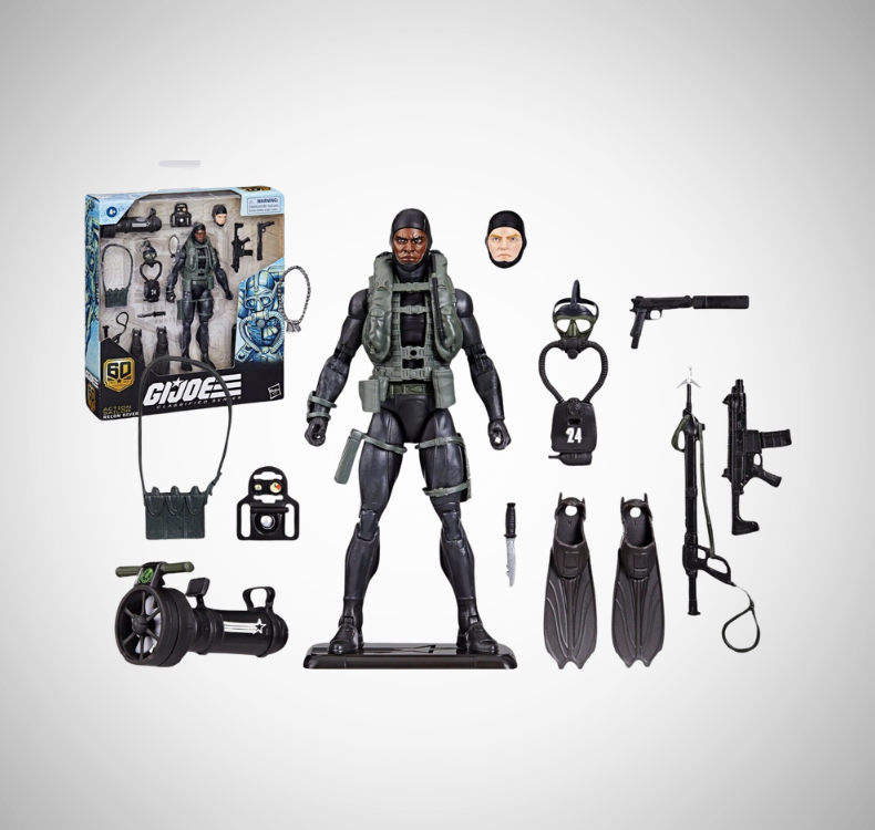 Thumbnail: G.I. Joe Classified Series 60th Anniversary 6-Inch Action Sailor Recon Diver Act