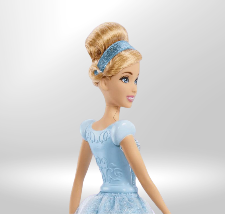 Thumbnail: Official Disney Princess Doll 2023,Cinderella Fashion Doll (Sparkling clothes)