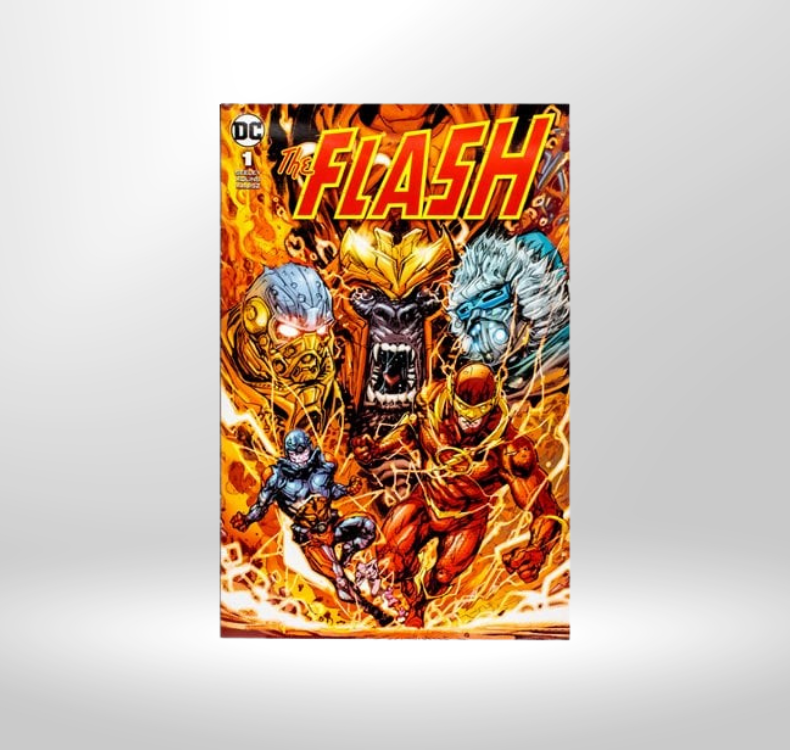 Thumbnail: The Flash Heatwave Page Punchers 7-Inch Scale Action Figure