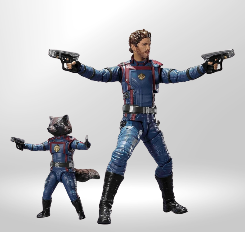 TAMASHII NATIONS - Guardians of The Galaxy: Vol. 3 - Star Lord & Rocket Raccoon