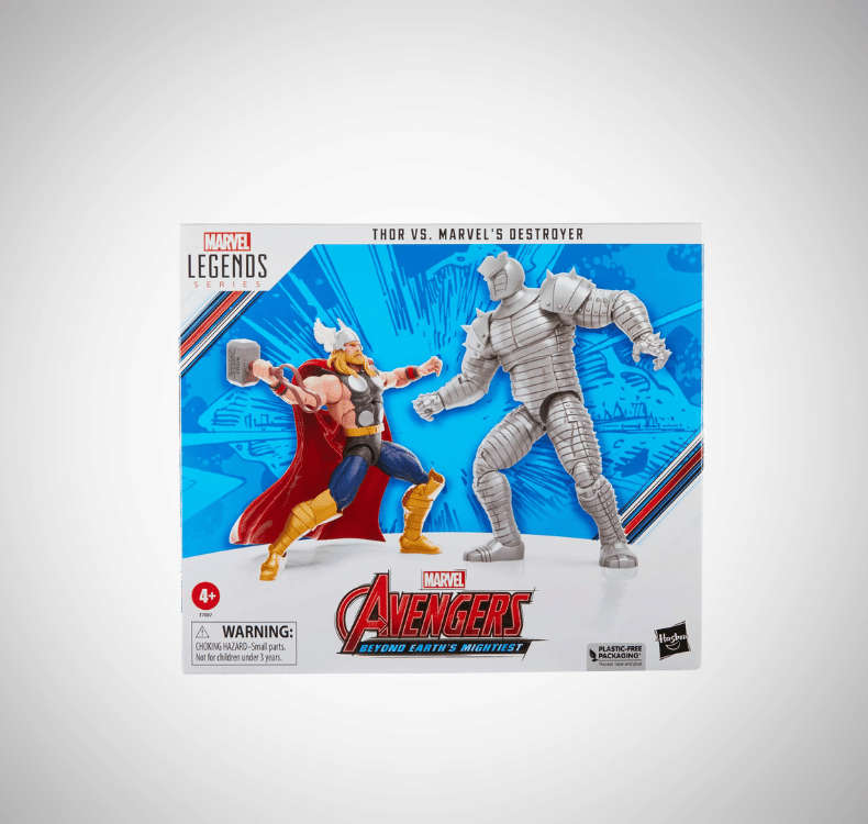 Thumbnail: Hasbro Marvel Legends Series Thor vs. Marvel's Destroyer