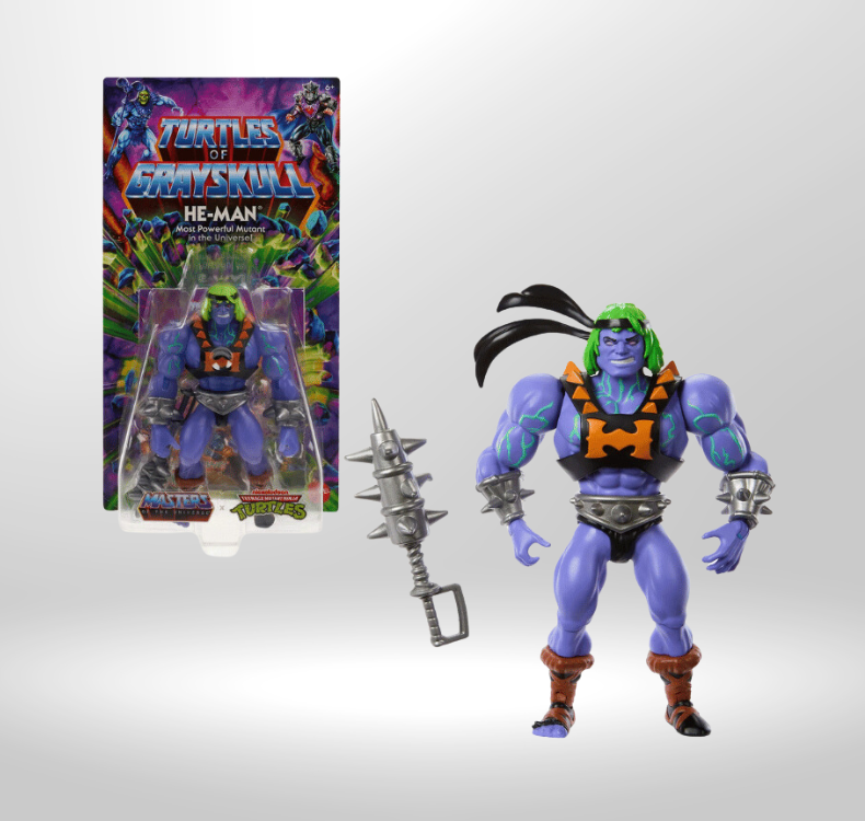 Thumbnail: Masters of the Universe Origins Turtles of Grayskull He-Man Action Figure