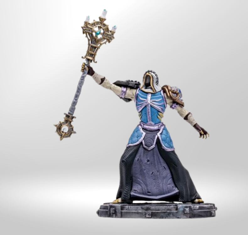 Thumbnail: World of Warcraft Wave 1 Undead Priest Warlock Epic 1:12 Scale Posed Figure