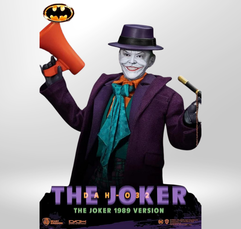 Thumbnail: BATMAN 1989 THE JOKER DAH-032 DYNAMIC 8-CTION HEROES ACTION FIG-BEAST KINGDOM