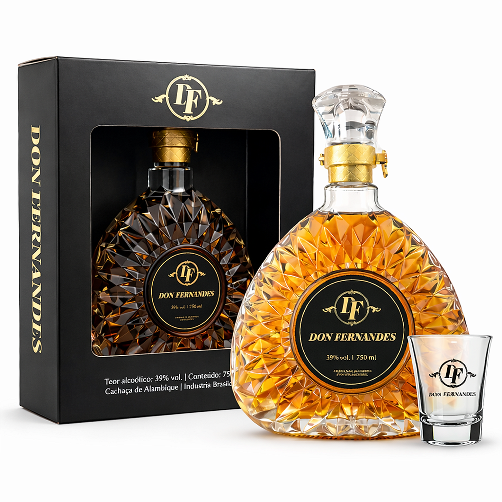 Cachaça Don Fernandes Premium 750ml + Copo Personalizado
