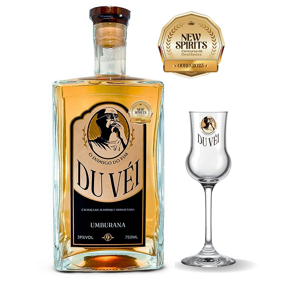 Cachaça Don Fernandes DU VÉI Umburana + Taça Alambic