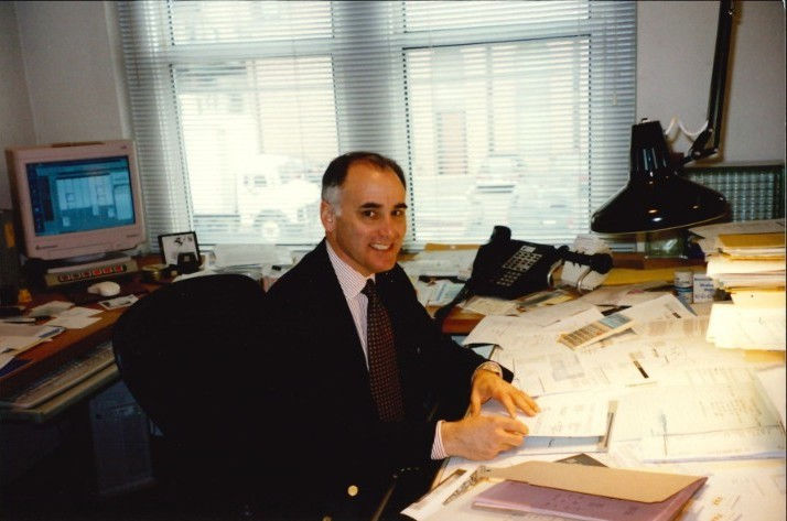 James Snead at Desk