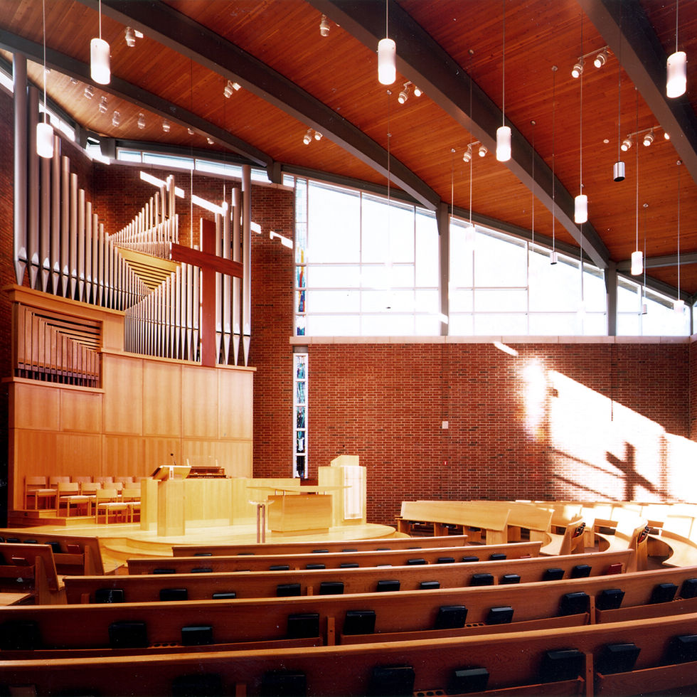 Interior Brown Memorial Woodbrook Presbyterian Church