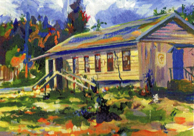 Grange Watercolor