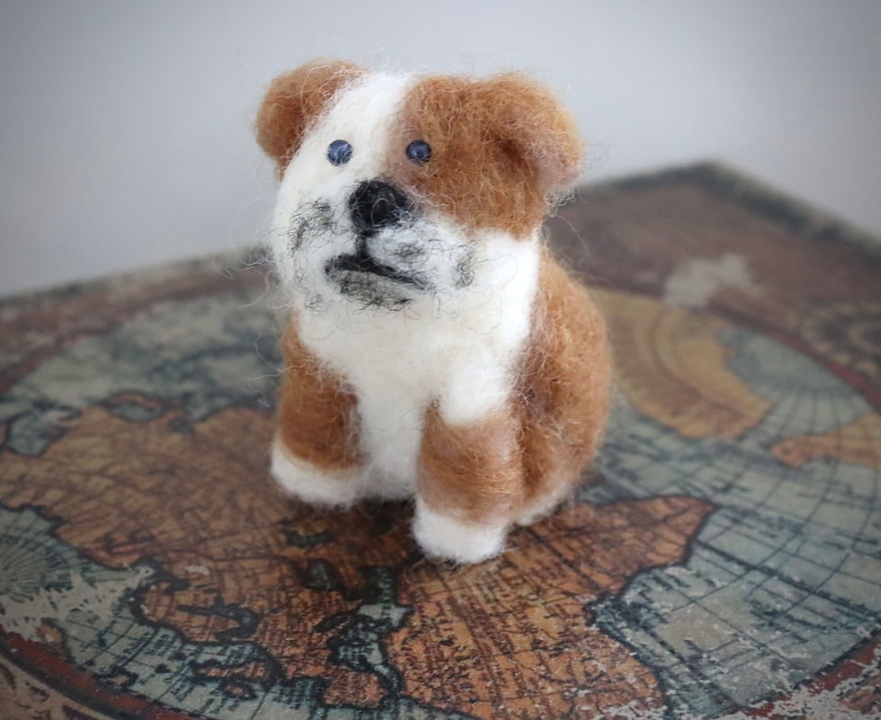 Thumbnail: Felted Wool Furry Figure