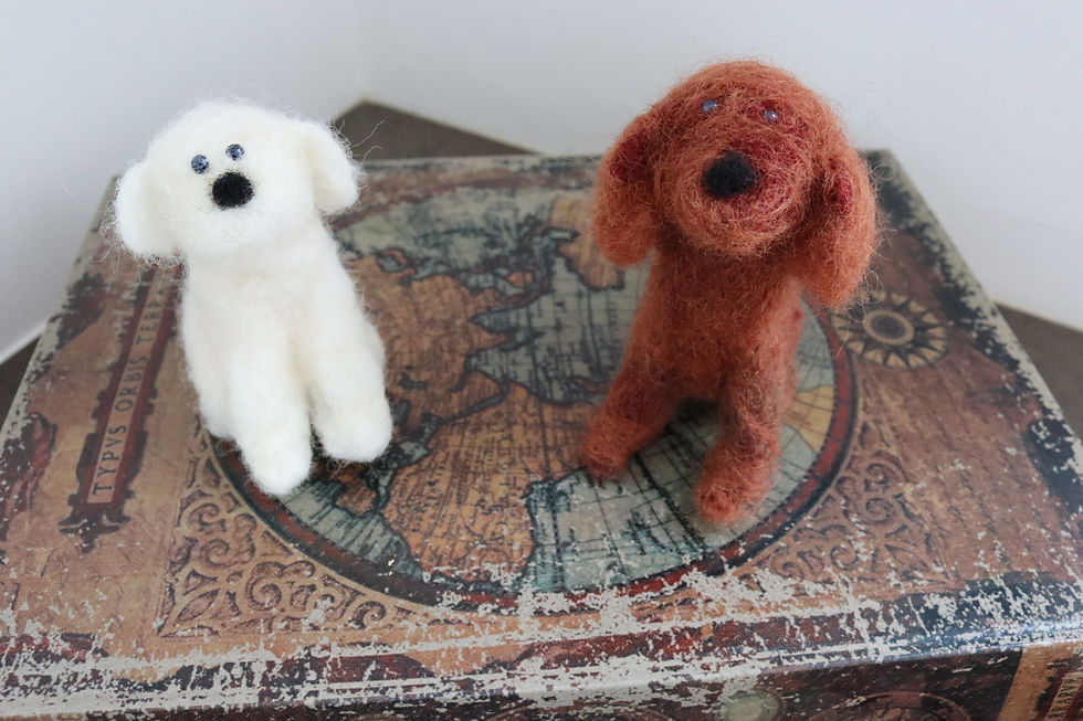 Thumbnail: Felted Wool Furry Figure