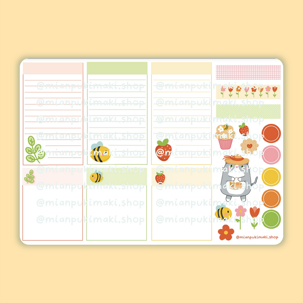 Thumbnail: Picnic Calendar - Printable
