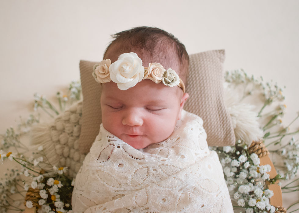 Maeve's In-Home Studio Newborn Session | Rhode Island newborn photography