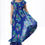 Thumbnail: Plus Size Women Chiffon Dresses Off the Shoulder Bohemian Beach Maxi Long Dress