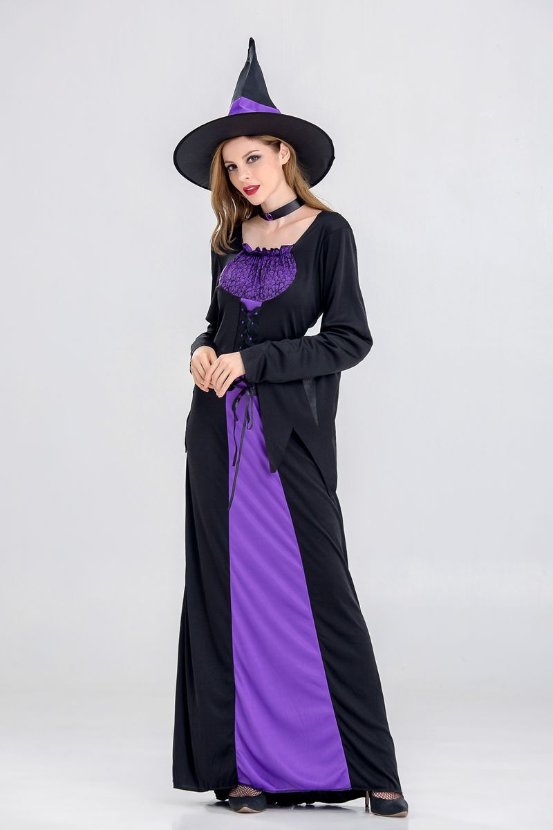 Thumbnail: New Halloween Costumes Witch Role-Playing Costume Cosplay Party Dress