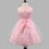 Thumbnail: Flower Girl Dresses Sleeveless Beading Party Wedding Dress