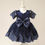Thumbnail: Girl Dresses Short Sleeve Lace Bow Ball Gown Tutu Party Wedding Toddler Kids