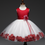 Thumbnail: First Flower Girl Dress Party Wedding Veil Dresses Kids Party Wear Costume