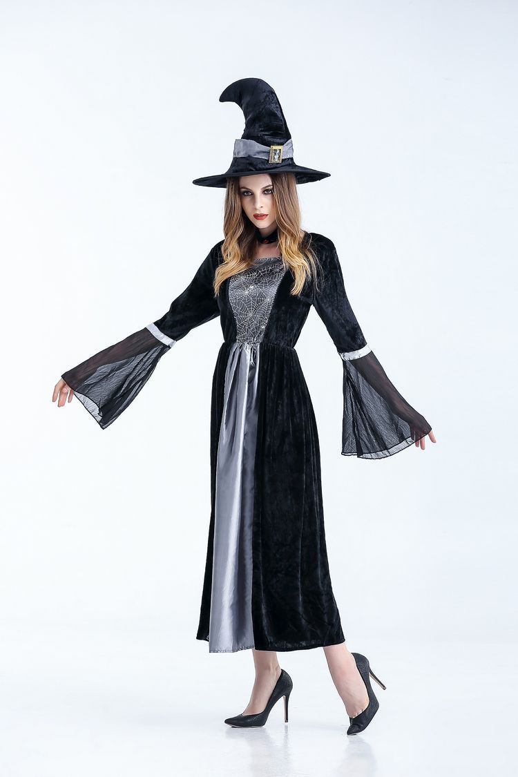 Thumbnail: Halloween Costume Games Uniforms Role-Playing Costumes Witch Cosplay Party Dress
