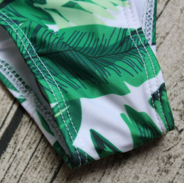 Thumbnail: One Piece Swimsuit Swimwear For Women 2018 Vintage Printed Push Up Beach Bathing