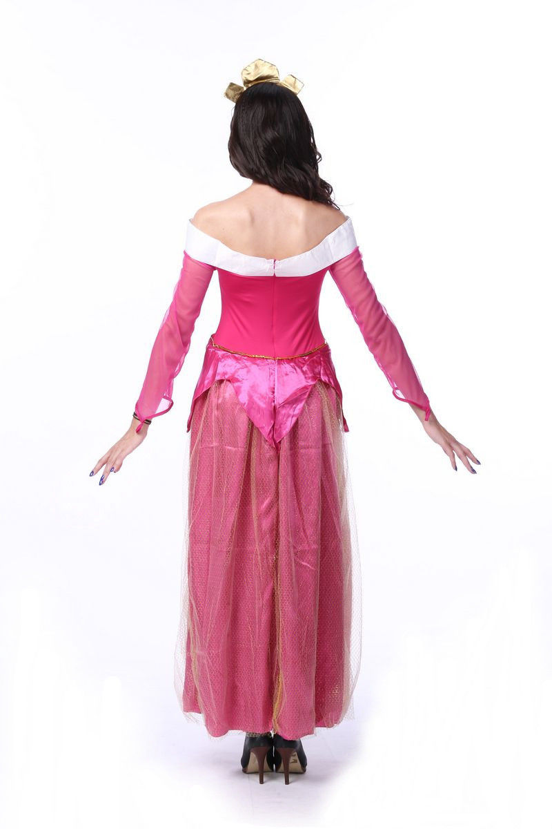 Thumbnail: Women's Halloween Cosplay Fairy Tale Sleeping Beauty Costumes Games Uniforms